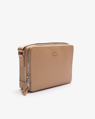 Men's Chantaco Piqu&eacute; Leather Reporter Bag