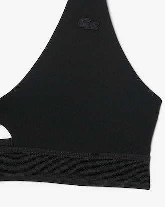 Perforated Band Microfiber Bra