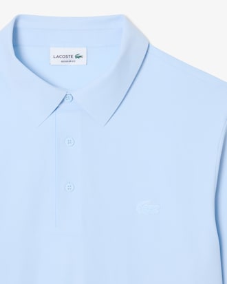 Regular Fit Long Sleeved Commuter Polo Shirt