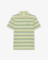Boys' Contrast Stripe Petit Piqu&eacute; Polo