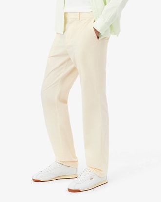 Regular Fit Cotton Twill Chino Pants