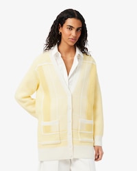 Tennis Court Long Cardigan