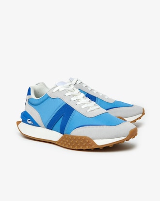 Men's L-Spin Deluxe Leather Color Contrast Sneakers