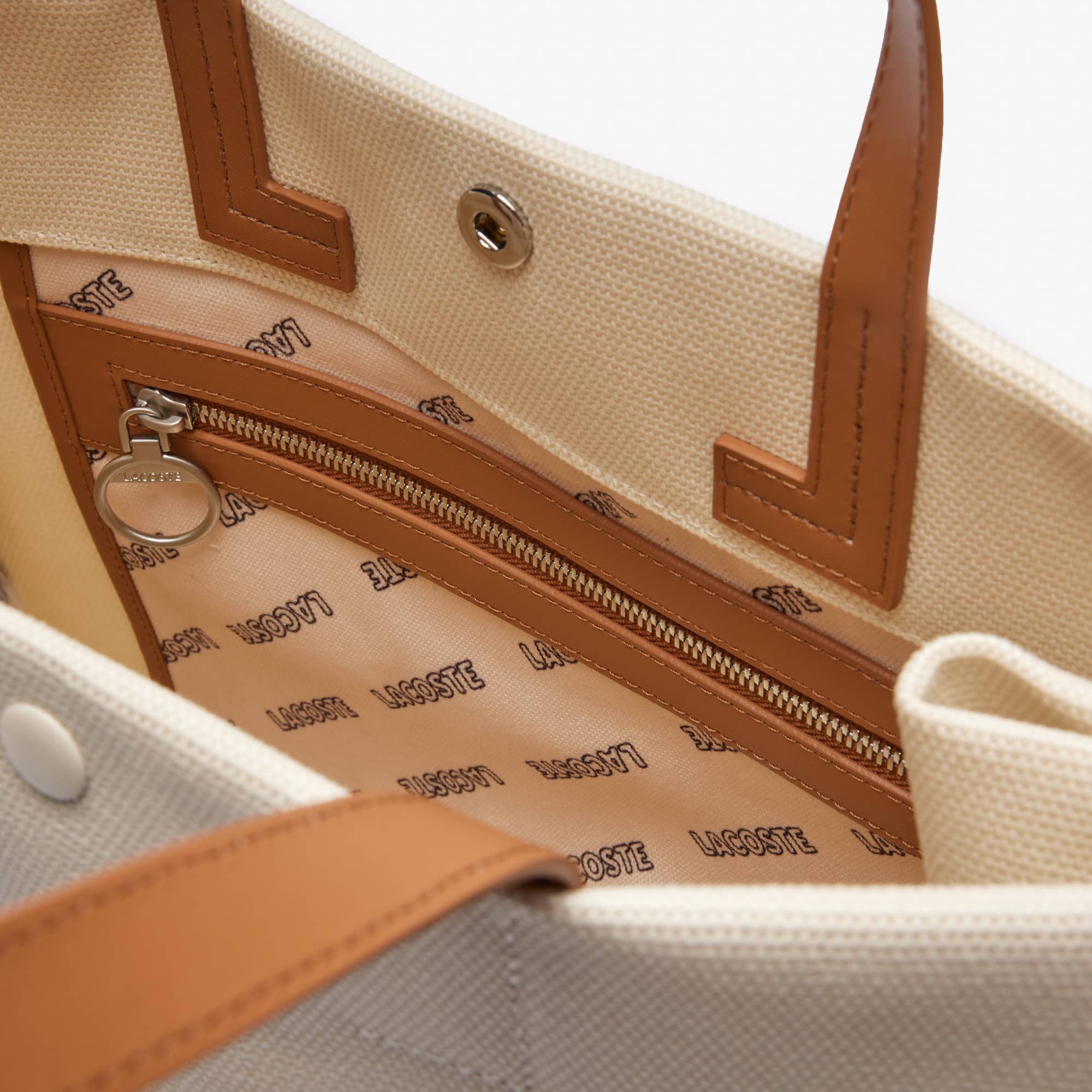 Lacoste HERITAGE トートバッグ Unisex Large Heritage Canvas Tote - Bags - New In 2025 | Lacoste