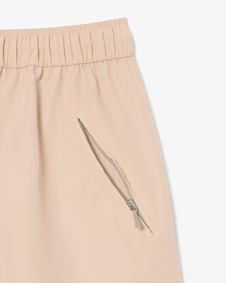 Oversized Taffeta Shorts