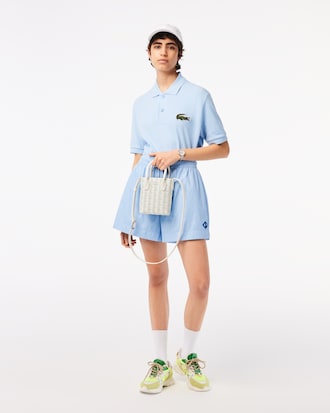 Monogram Print Mini Satchel