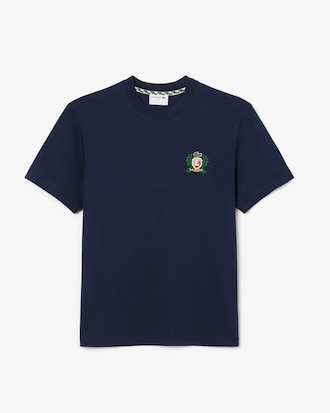 Men's Made In France Embroidered Badge T-Shirt