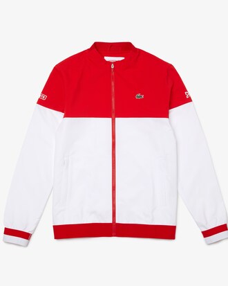 Veste zipp&eacute;e color-block &Eacute;dition Lacoste SPORT x Novak Djokovic 