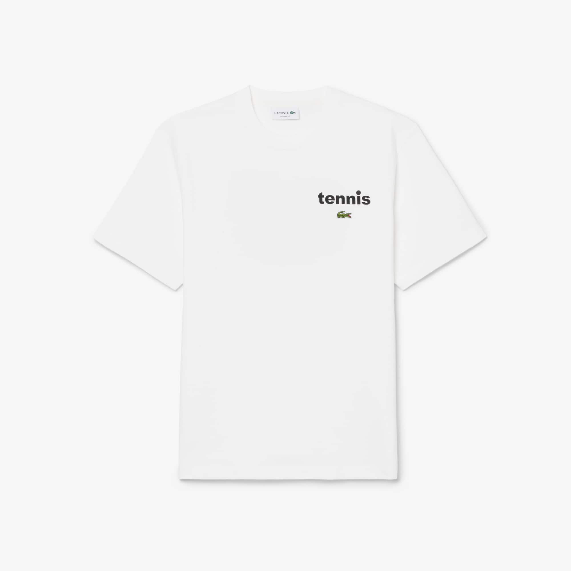 Print Cotton T-Shirt - T-shirts - New In 2026 | Lacoste
