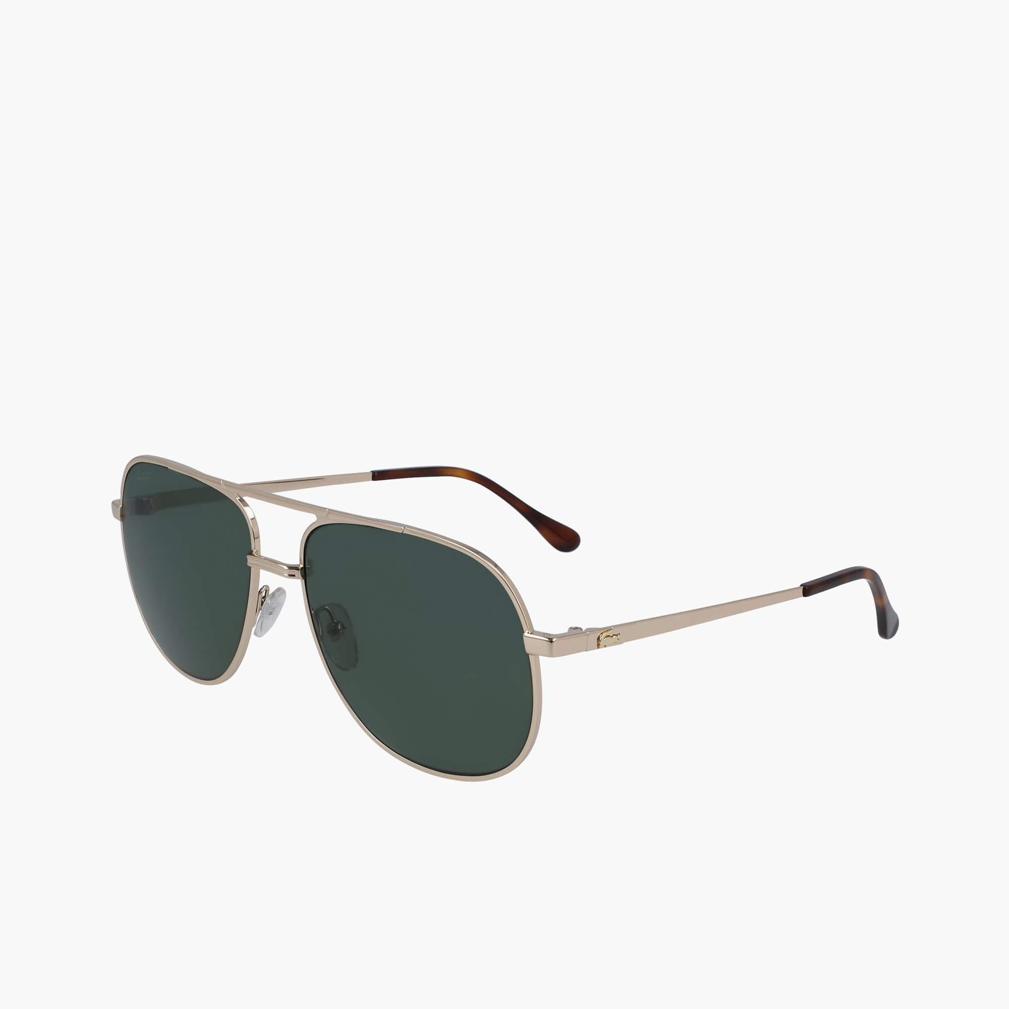 Modified Rectangular Metal Signature 101 Sunglasses - Sunglasses