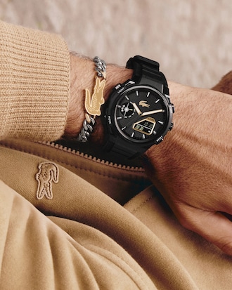 LC33 Analog and Digital Silicone Watch