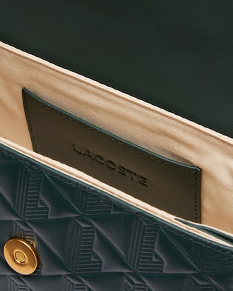 Maheki Embossed Leather Shoulder Bag