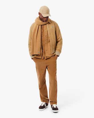 Veste en moleskine rembourr&eacute;e