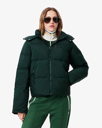 Women's Relaxed Fit Hooded Down Jacket