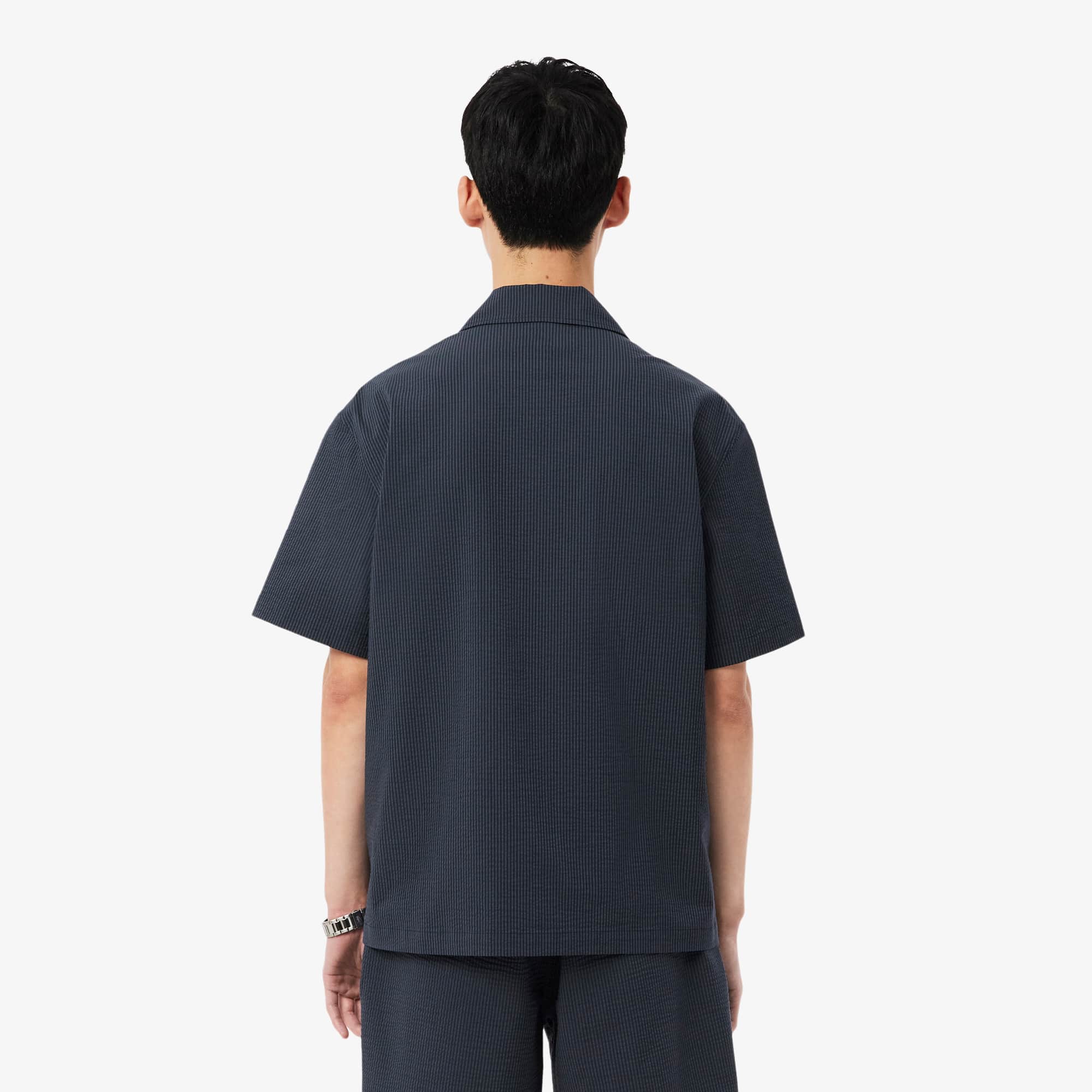 Relaxed Fit Seersucker Shirt