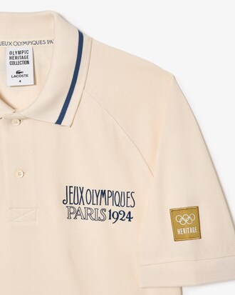 Polo Piqué Sport Paris Heritage 1924 para Hombre