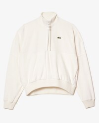 Women&rsquo;s Oversize High Neck Zipped Fleece Sweatshirt