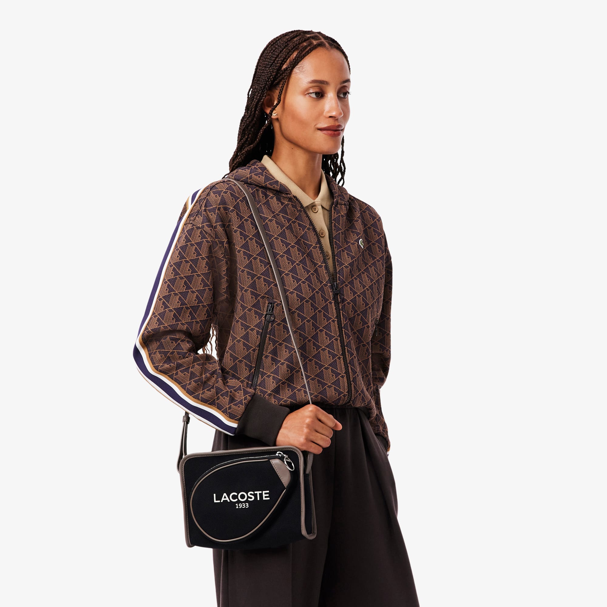 Heritage Canvas Shoulder Bag - Bags - New In 2026 | Lacoste