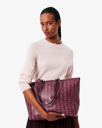 Sac cabas Zely grainé avec pochette