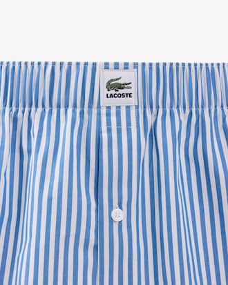 3-Pack Striped Cotton Poplin Boxers