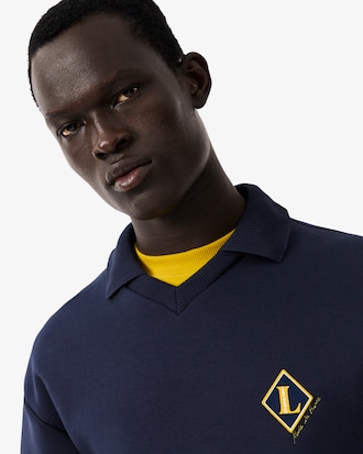 Made In France Badge Accent Sweatshirt