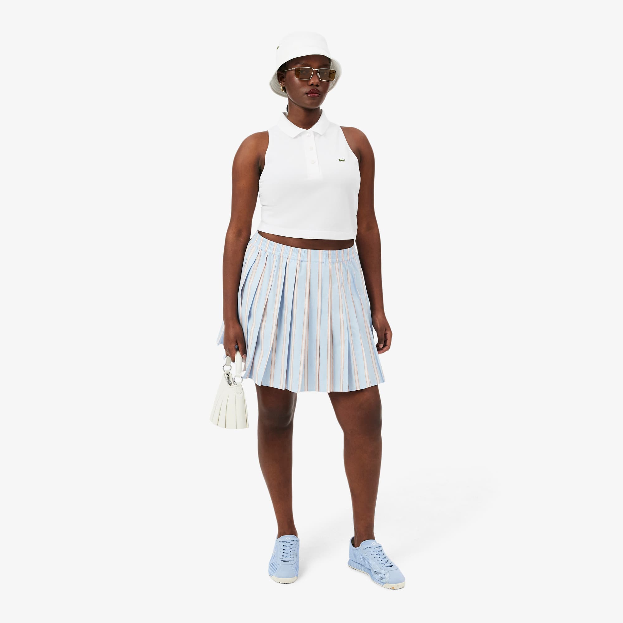 Sleeveless Piqué Polo