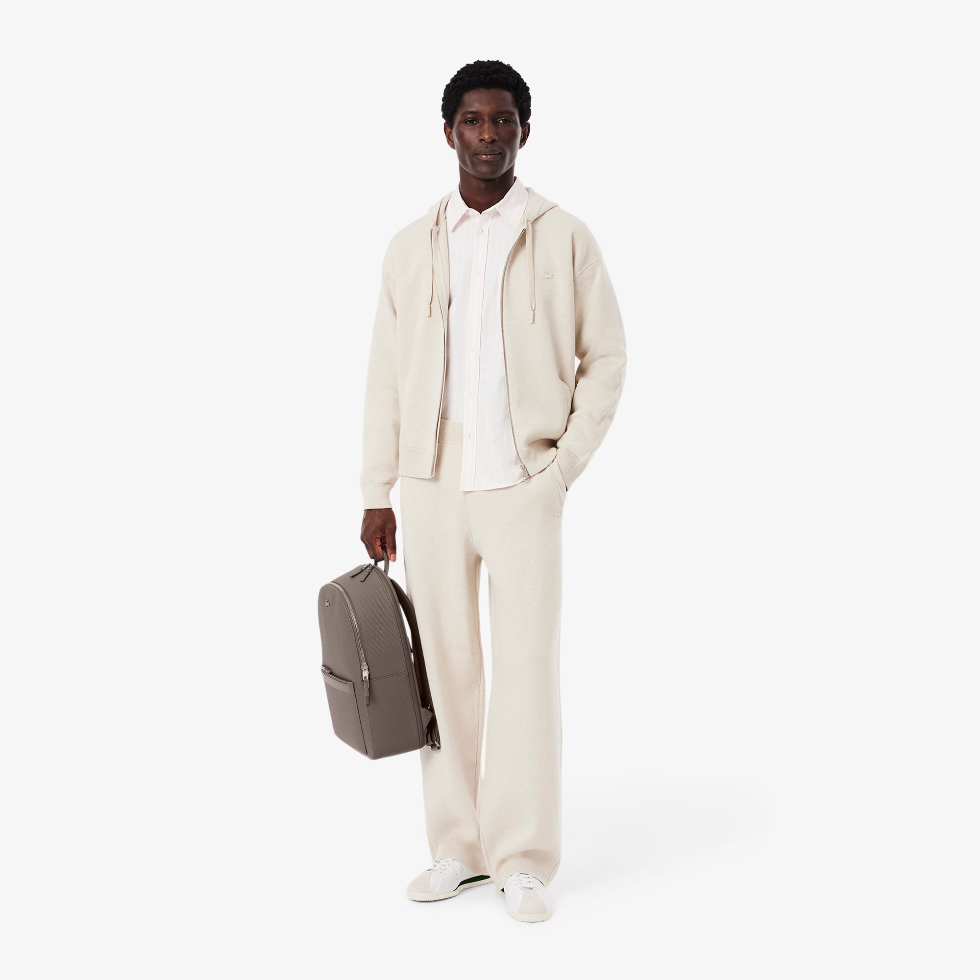 Chantaco Piqué Leather Backpack - Backpacks - New In 2026 | Lacoste