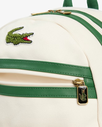 Unisex Textured Patch Backpack