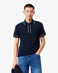 Men's Regular Fit Paris Stretch Piqu&eacute; Polo