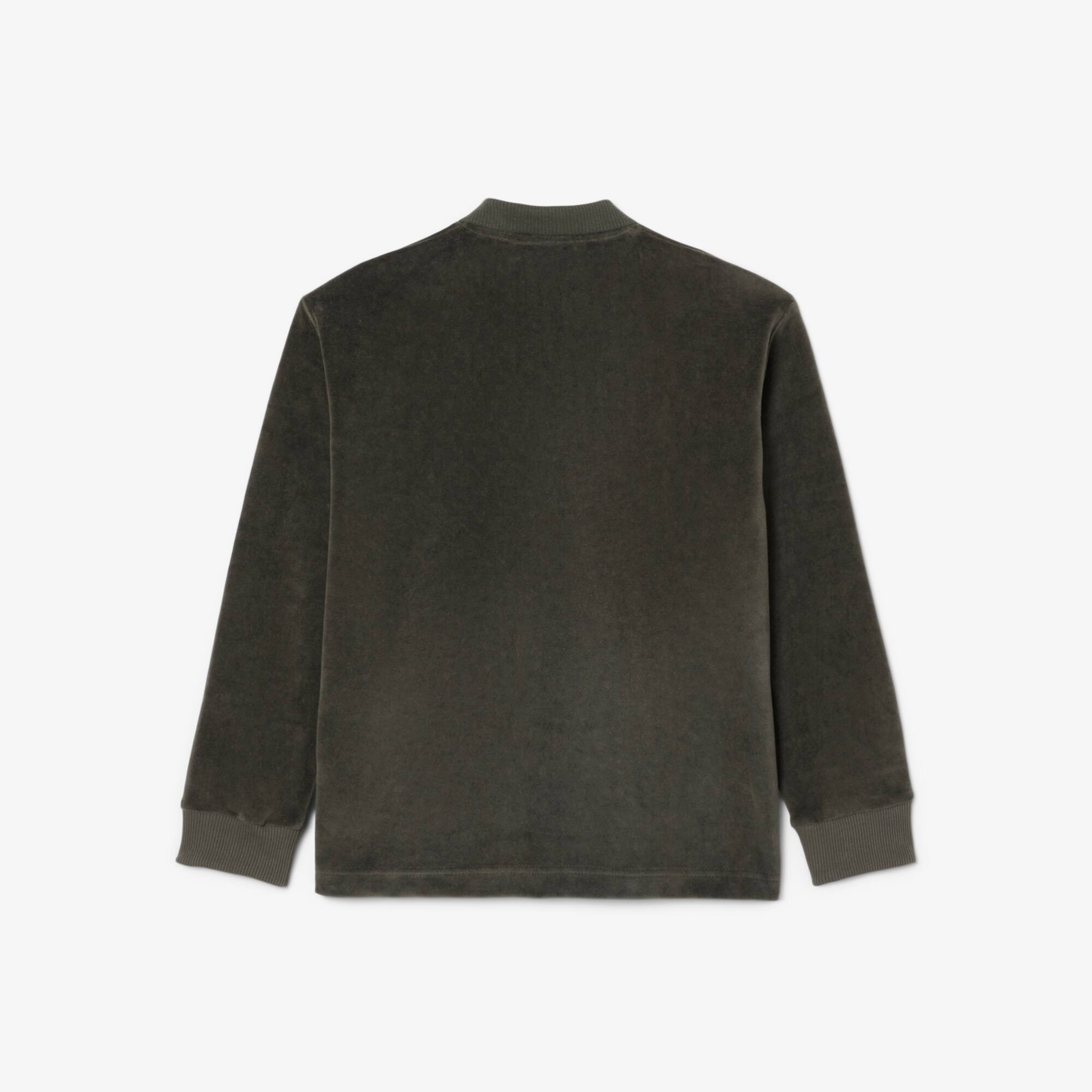 Kids' Long Sleeve Velour Polo - Polos - New In 2026 | Lacoste
