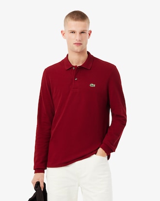 Men's Classic Fit Long Sleeve L.12.12 Polo