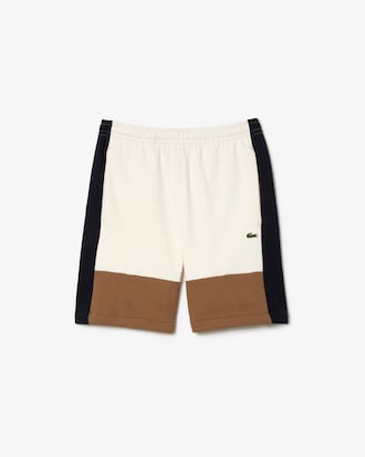 Shorts de polar de corte regular con Color Block