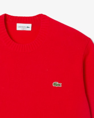 Men's 3D Knit Cashmere Crew Neck Sweater