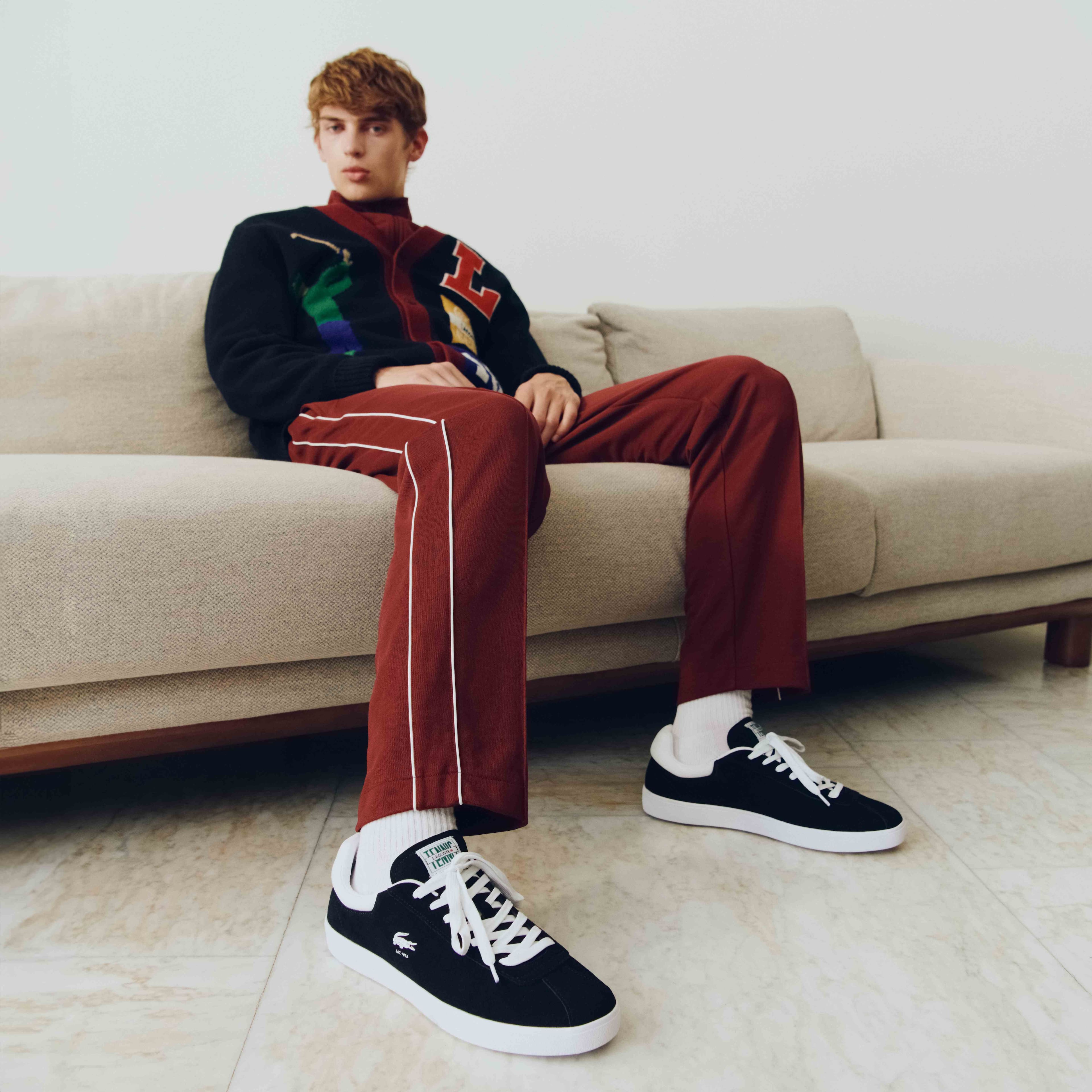 Men's Baseshot Leather Sneakers