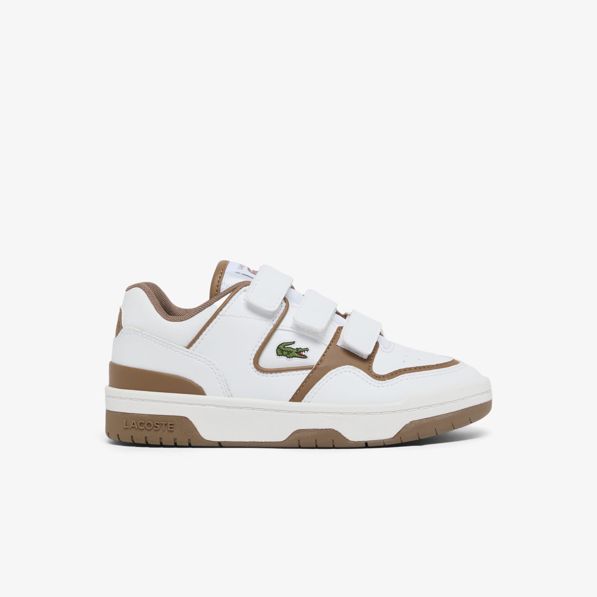 Lacoste Children's Courtcage Set Sneakers - 12 In Brown