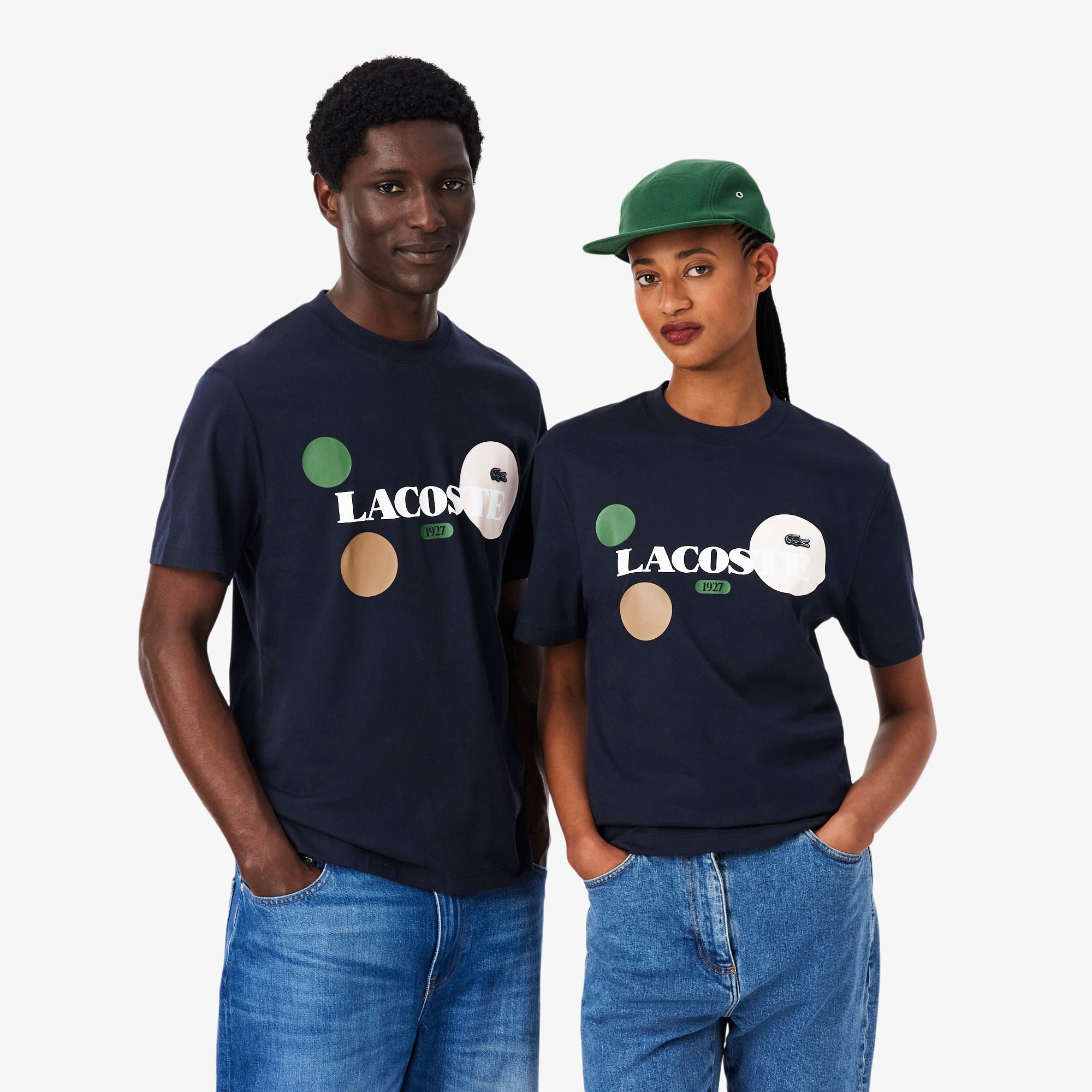 Printed Cotton Jersey T-shirt - T-shirts - New In 2026 | Lacoste