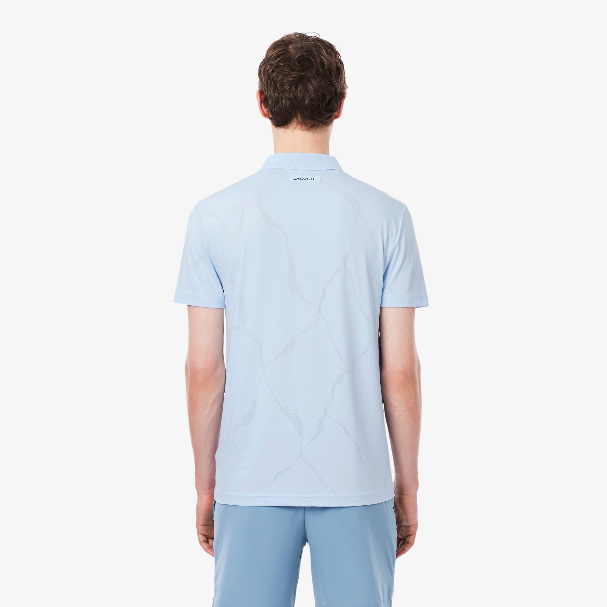Ultra Dry Jacquard Crocodile Tennis Polo Shirt