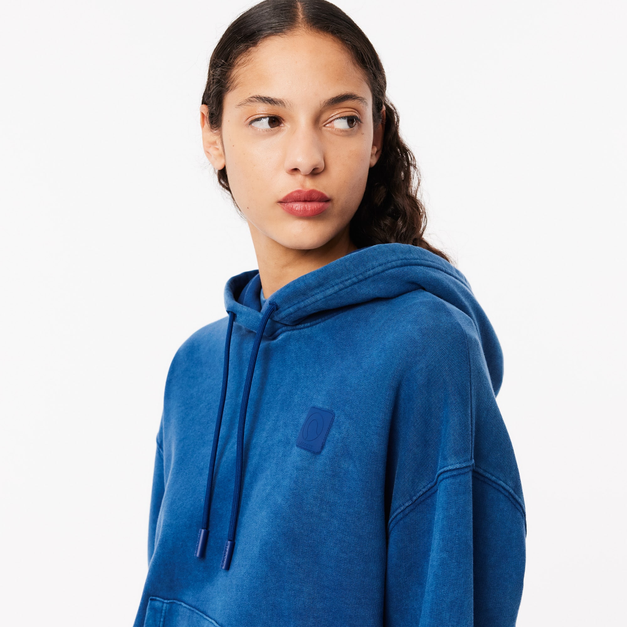 Women's Oversized Washed Effect Hoodie - Sweaters