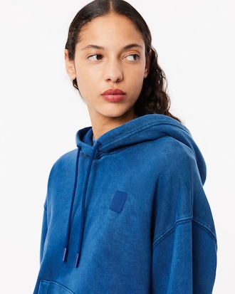 Sudadera con gorro extragrande con efecto lavado