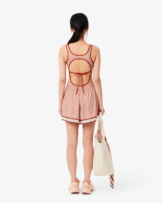 Shorts con estampado de monogramas para mujer