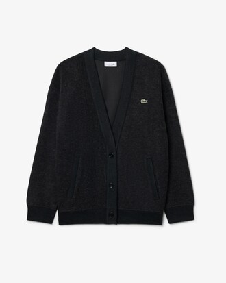 C&aacute;rdigan Oversized de Lana Afieltrada