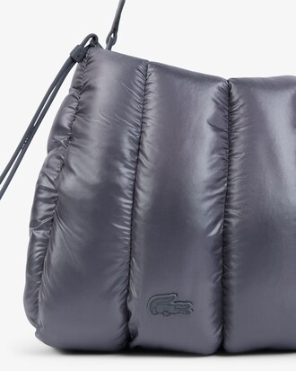 Runway Glossy Padded Nylon Purse
