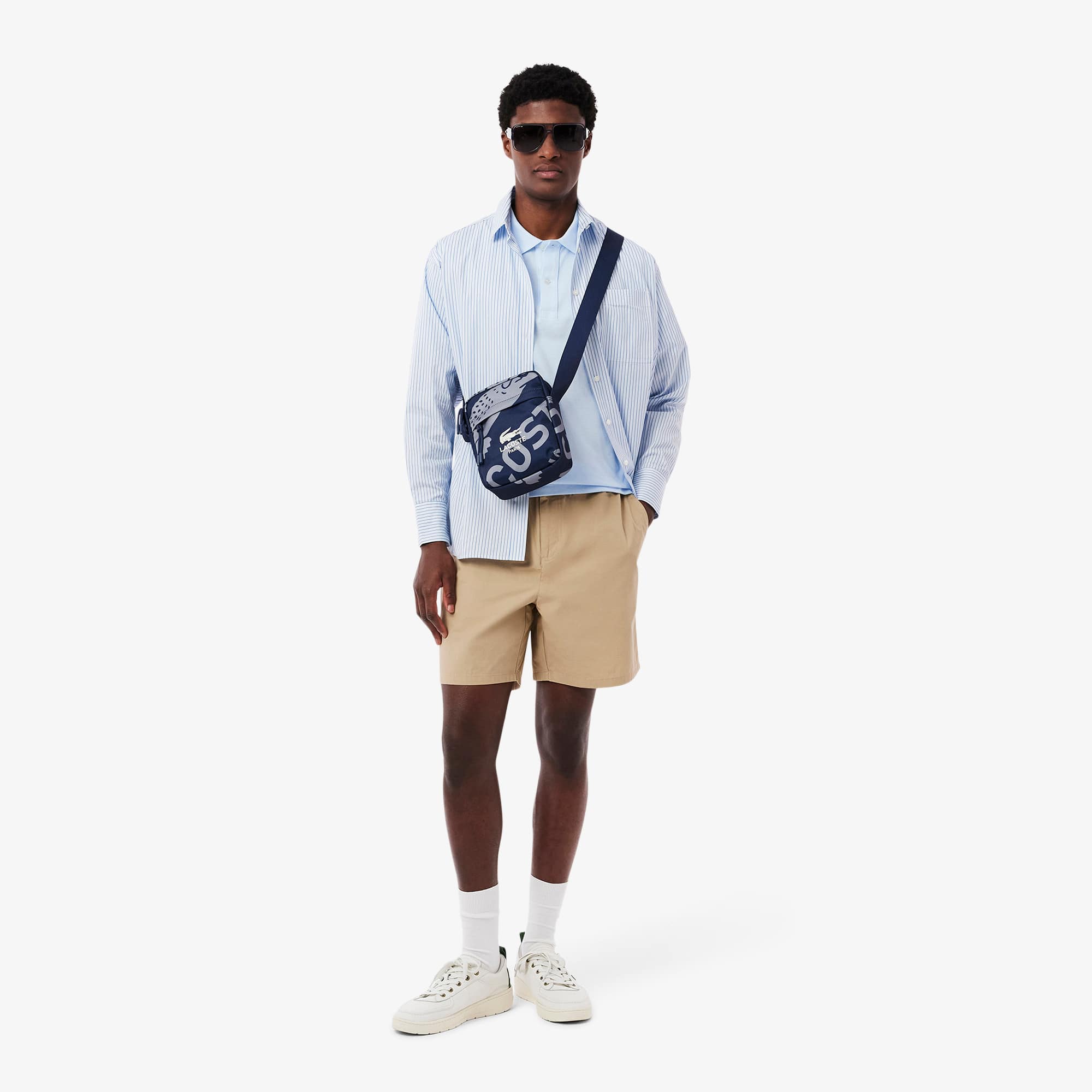 ショルダーバッグ Lacoste Unisex Neocroc Printed Vertical Satchel Unisex Neocroc Motif Vertical Satchel - Bags - New In 2025