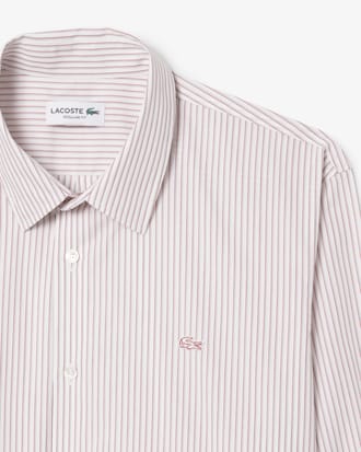 Men's Regular Fit Striped Button Down Shirt