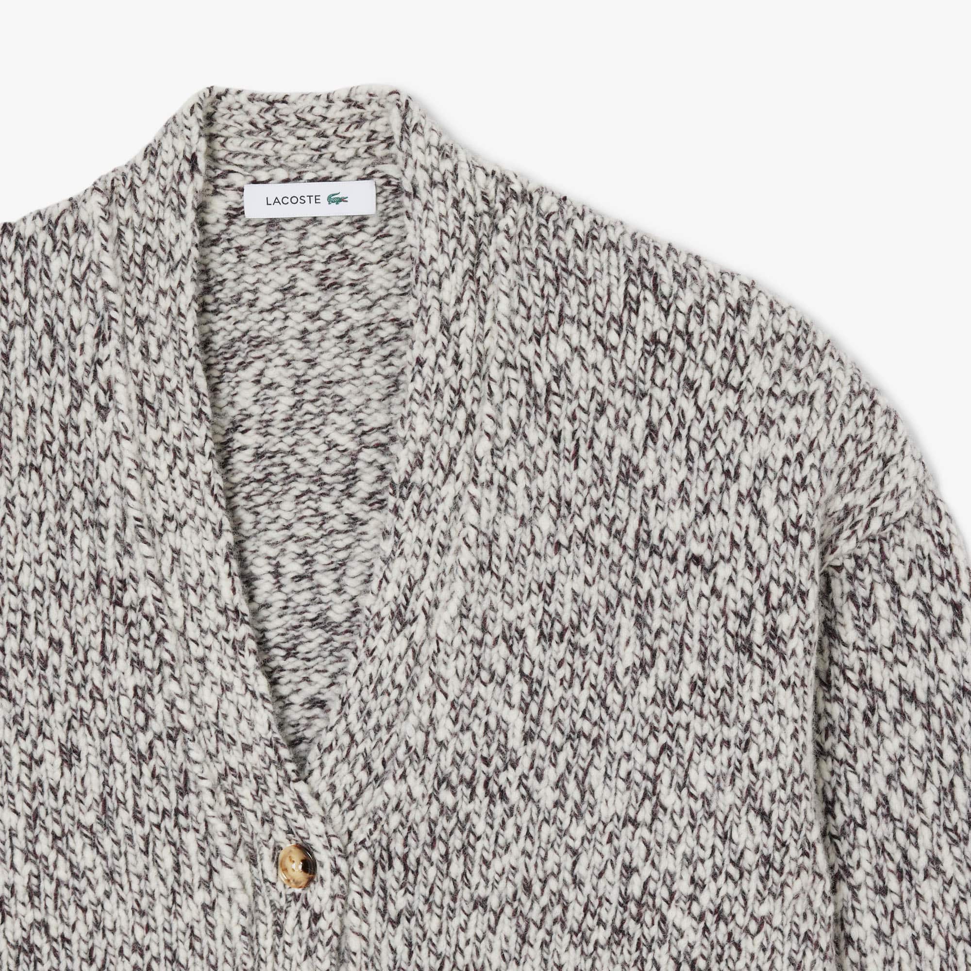 Mercerized Knit Wool Cardigan - Sweaters & Sweatshirts - New In