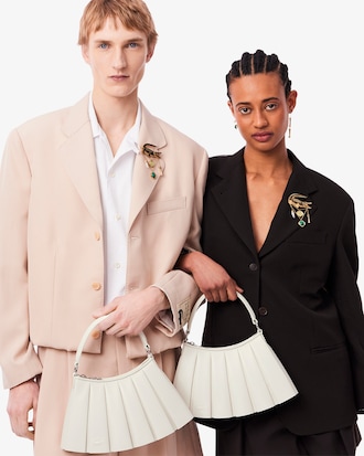 Women's Small Lenglen Leather Bag