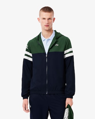 Men's Tennis Water-Repellent Hooded Jacket