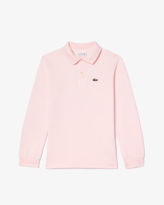 Polo de piqué de manga larga