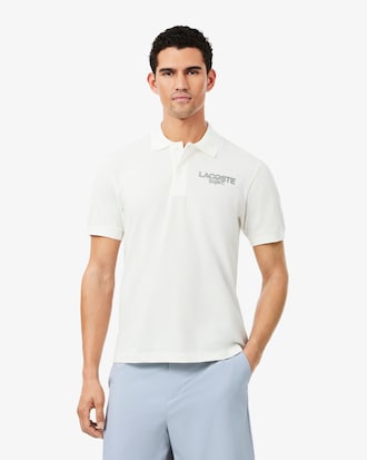 Classic Fit Printed Piqu&eacute; Polo Shirt