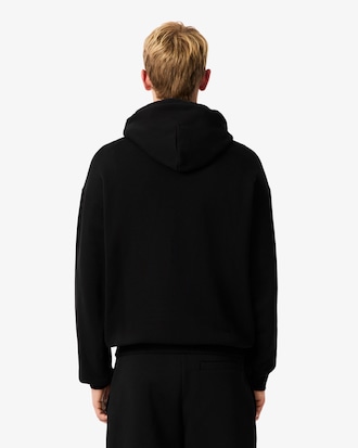 Sudadera Con Gorro De Polar Estampada